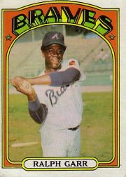 1972 Topps Baseball Cards      260     Ralph Garr